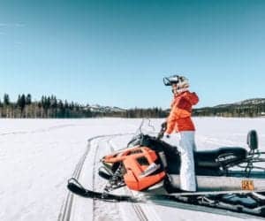 Bucket List: Snowmobiling in Ruka, Finland!