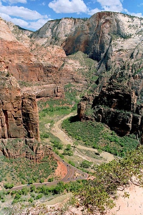 Zion canyon scenic drive