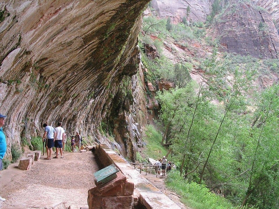 weeping rock Zion national park