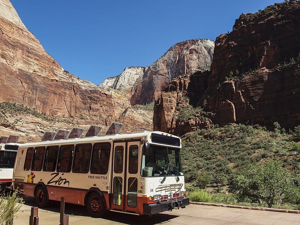 transportation in Zion national park