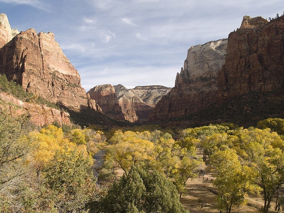 best time to visit Zion national park