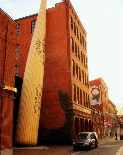 things to do in Kentucky Louisville slugger museum