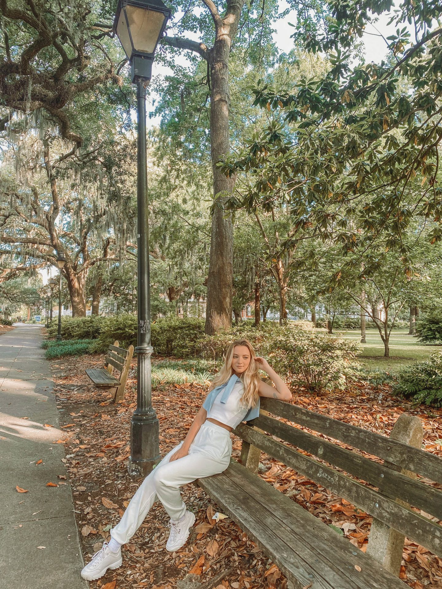 girl in park