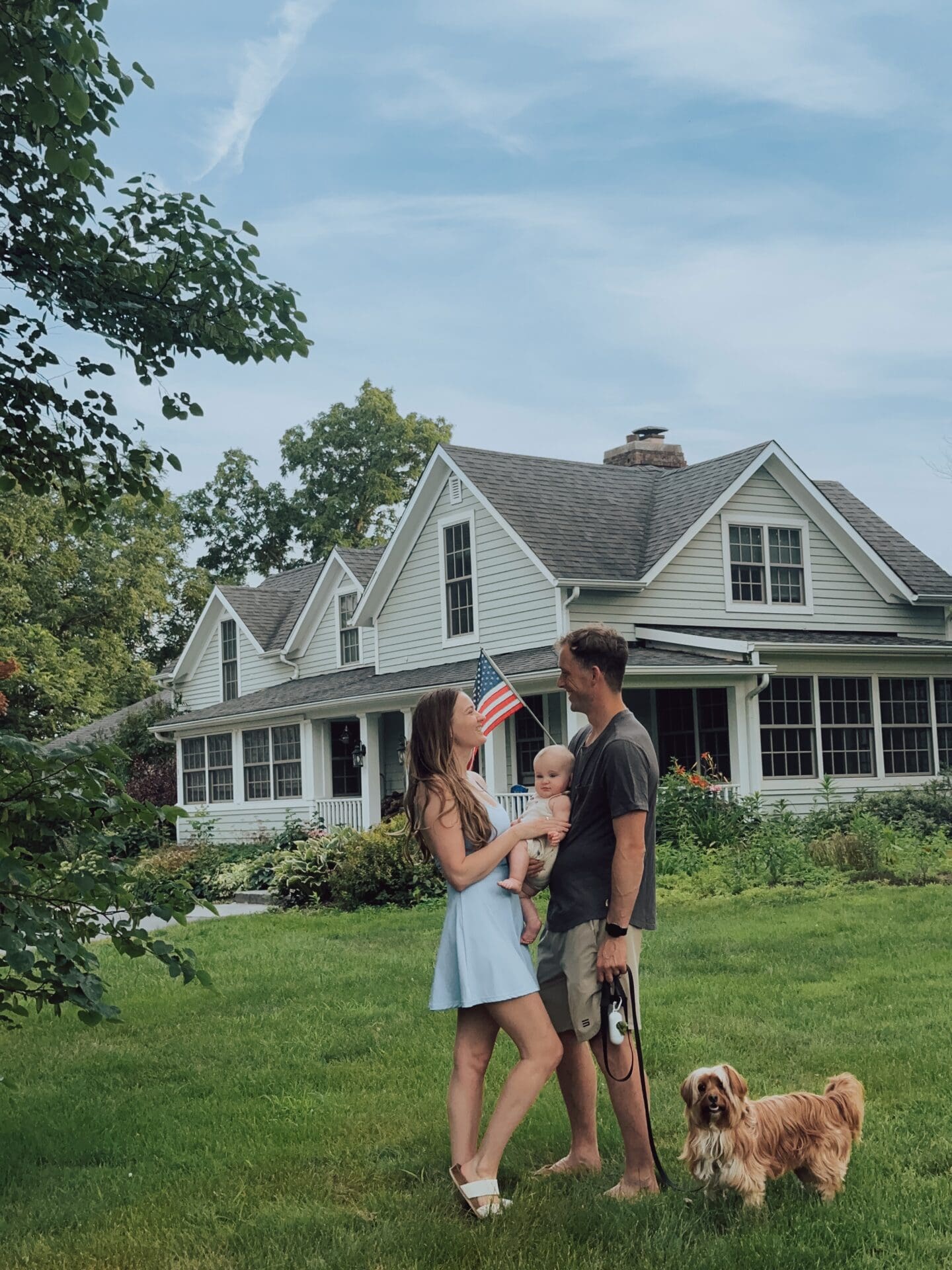 our new home as we start to work on a slow living style of life